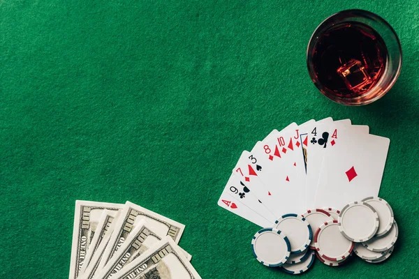 Live casino dealer and gaming tables
